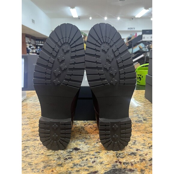 The Men's Store at Bloomingdale's Cap Toe Boot Brown Size 7.5 - Picture 4 of 5